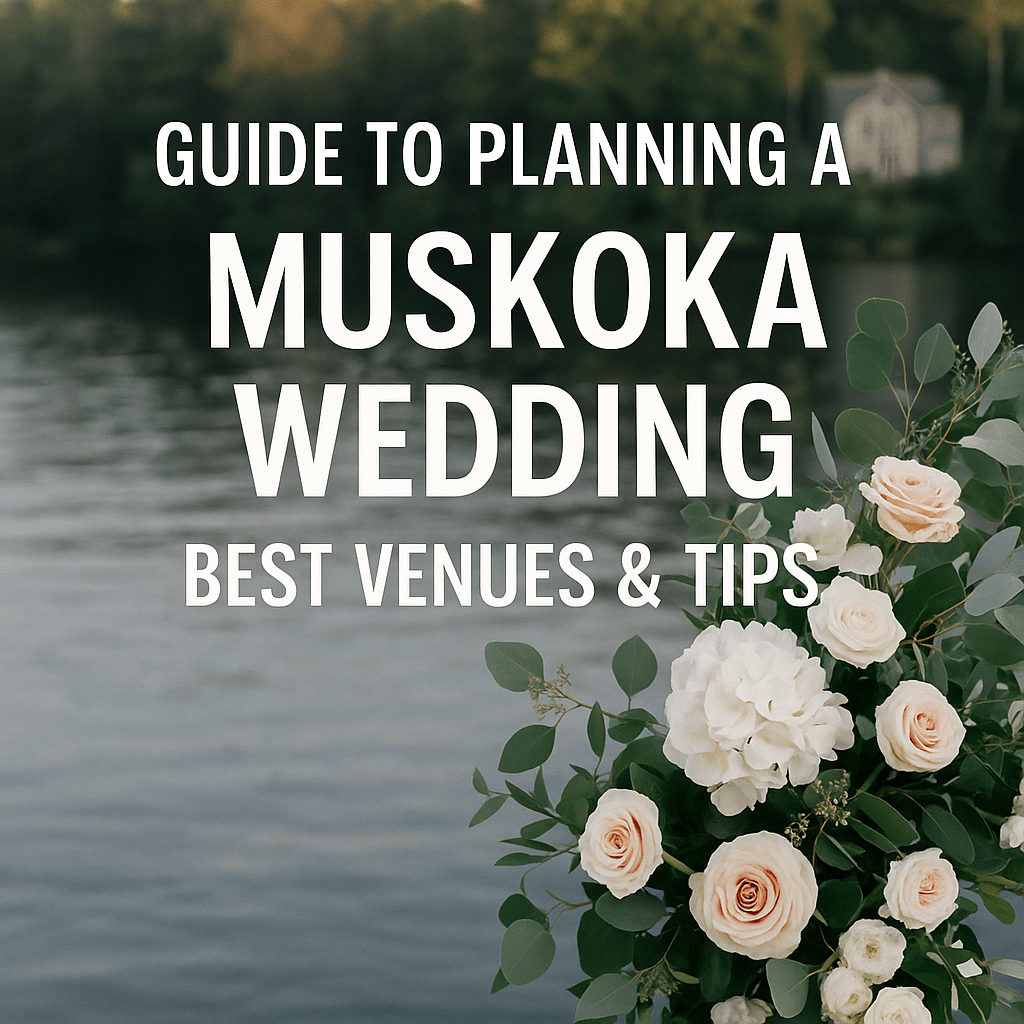 Guide to Planning a Muskoka Wedding: Best Venues & Tips